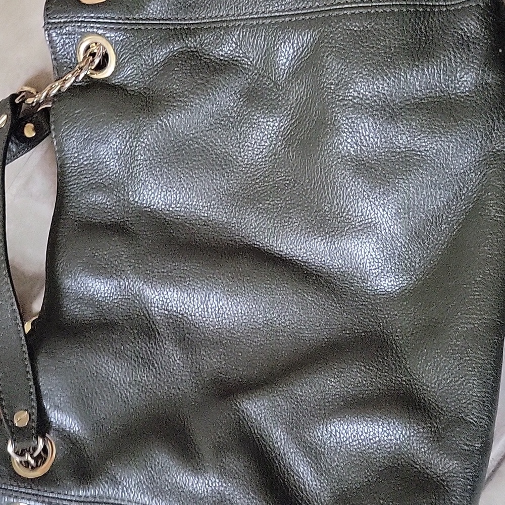MICHAEL Michael Kors Green Leather Chain Bag - Picture 6 of 12